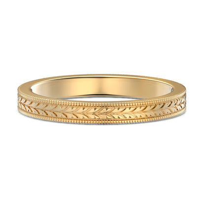 Flydeer Wedding Band for Women Thin Eternity Stackable Ring for Her DY121193-S-W-NO