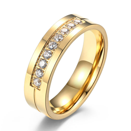 Flydeer Men Wedding Band Titanium Steel Men Rings Engagement Wedding Rings for Men Size 7-12