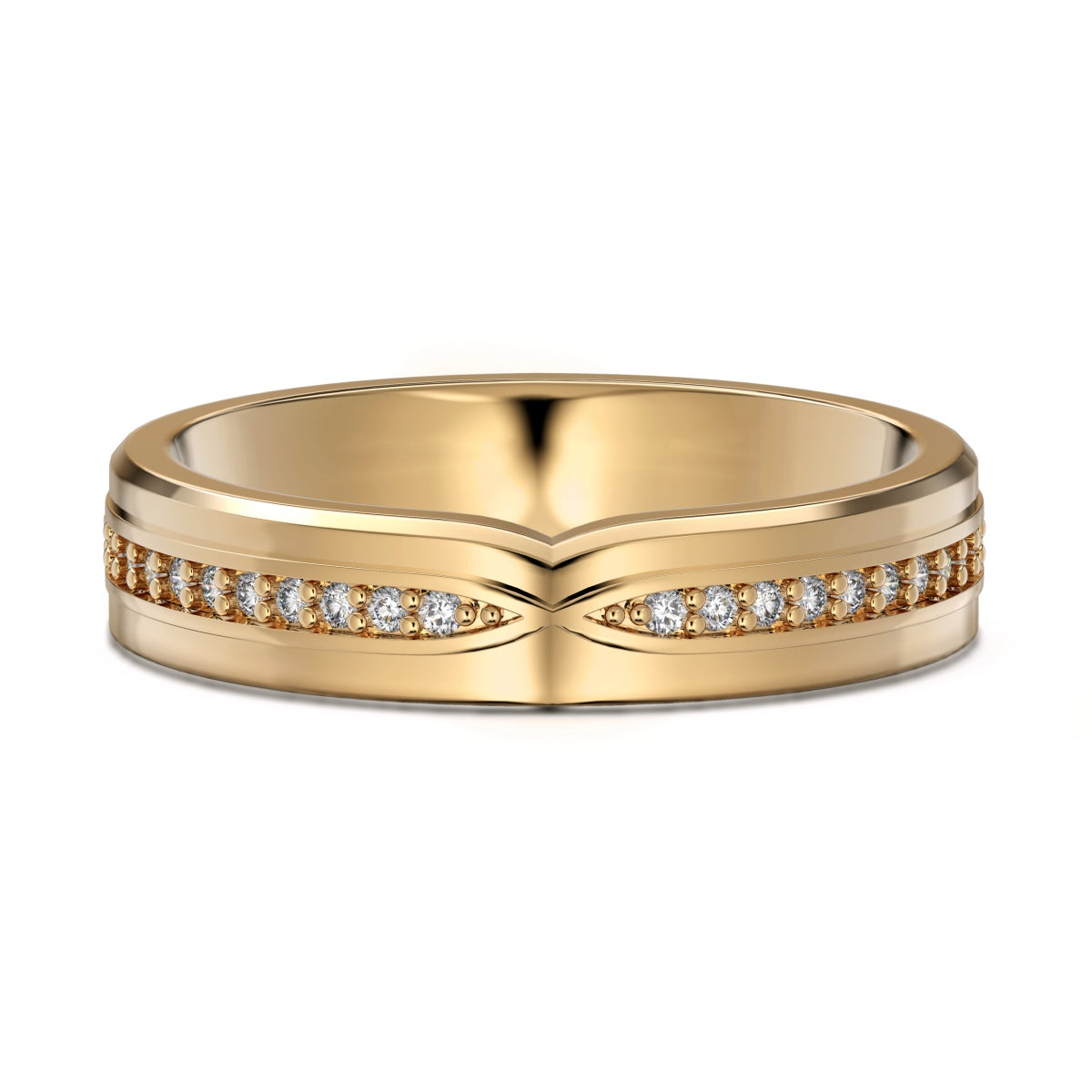 Flydeer Wedding Matching Ring for Women - Pave Zirconia with 925 Sterling Silver Bridal Lovers Couple Rings for Her Silver Size 5-8